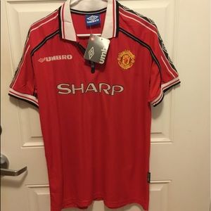 New Tags Beckham Soccer Jersey  Sharp size L UMBRO